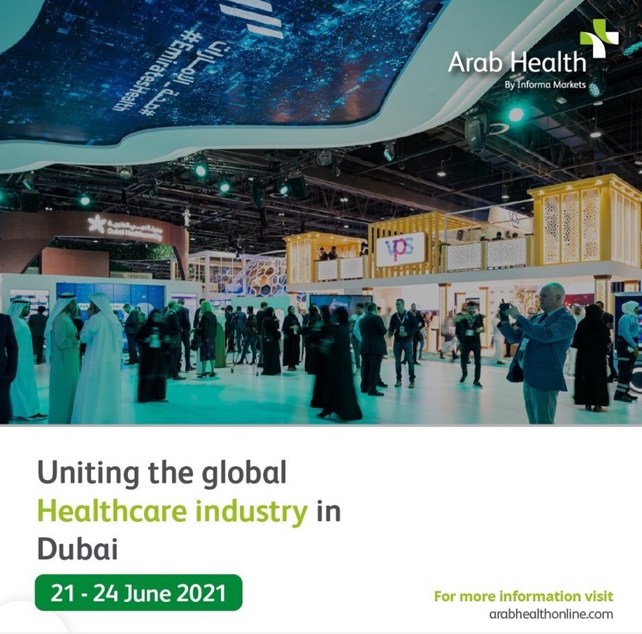 Maiwei will be participated in Arab Health 2021 in Dubai, UAE